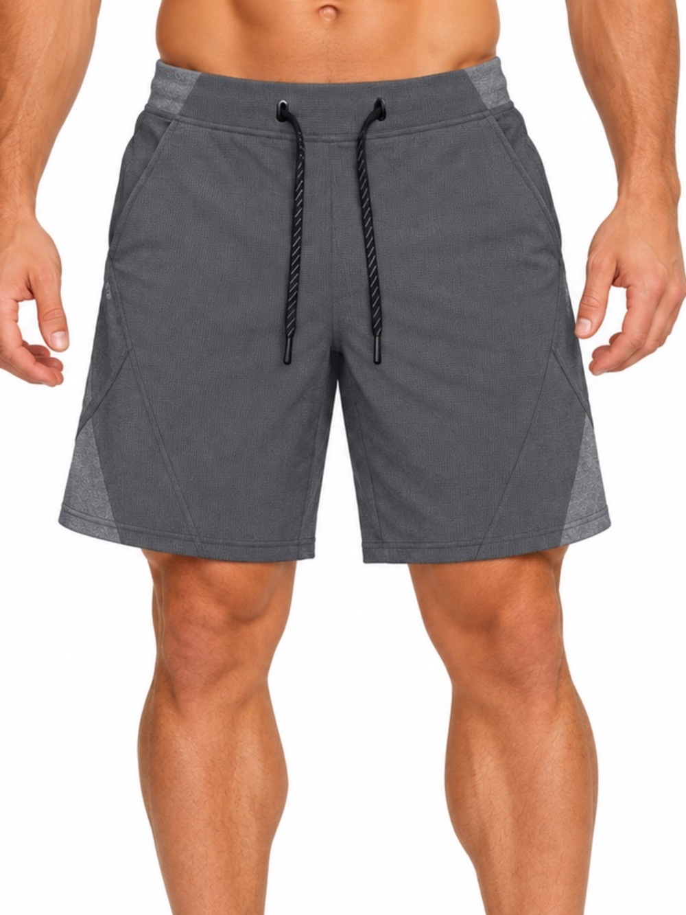 HYLETE Flexion II Men's Athletic Training Shorts size Large gray